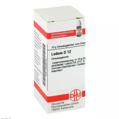 LEDUM D 12 kugler, 10 g LEDUM D 12 kugler, 10 g