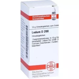 LEDUM D 200 kugler, 10 g