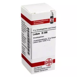 LEDUM D 200 kugler, 10 g