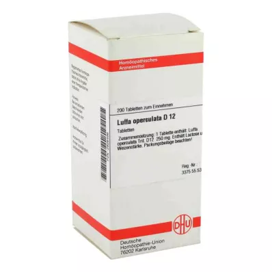 LUFFA OPERCULATA D 12 tabletter, 200 kapsler