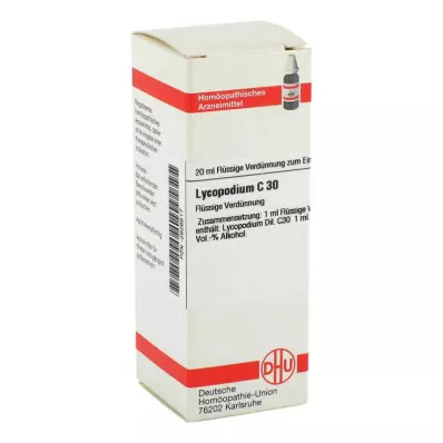 LYCOPODIUM C 30 fortynding, 20 ml