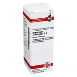 MAGNESIUM CARBONICUM D 6 fortynding, 20 ml