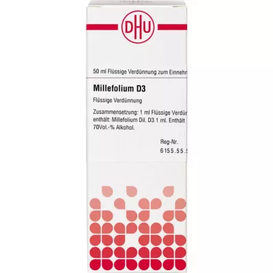 MILLEFOLIUM D 3 fortynding, 50 ml