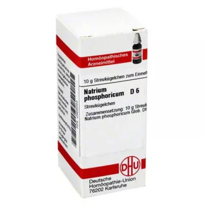 NATRIUM PHOSPHORICUM D 6 kugler, 10 g