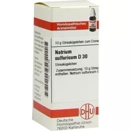 NATRIUM SULFURICUM D 30 kugler, 10 g