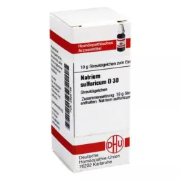NATRIUM SULFURICUM D 30 kugler, 10 g