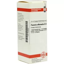 PAEONIA OFFICINALIS D 3 fortynding, 20 ml