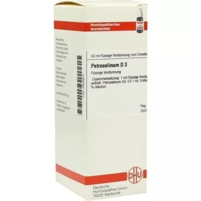 PETROSELINUM D 3 fortynding, 50 ml