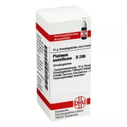 PLATINUM METALLICUM D 200 kugler, 10 g
