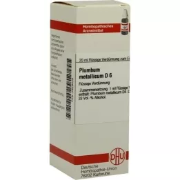 PLUMBUM METALLICUM D 6 fortynding, 20 ml