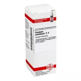 PLUMBUM METALLICUM D 6 fortynding, 20 ml