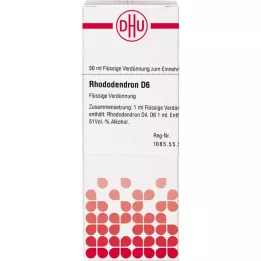 RHODODENDRON D 6 fortynding, 50 ml