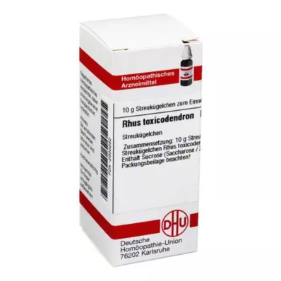 RHUS TOXICODENDRON D 200 kugler, 10 g