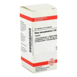 RHUS TOXICODENDRON C 30 Tabletter, 80 Kapsler