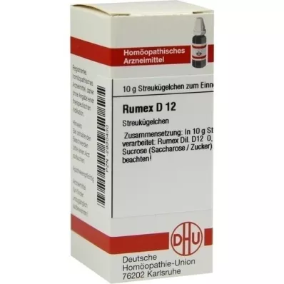 RUMEX D 12 kugler, 10 g
