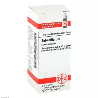 SABADILLA D 6 kugler, 10 g
