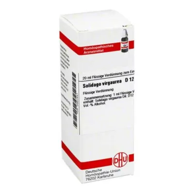 SOLIDAGO VIRGAUREA D 12 fortynding, 20 ml SOLIDAGO VIRGAUREA D 12 fortynding, 20 ml