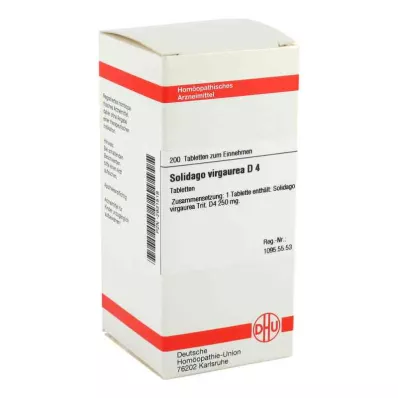 SOLIDAGO VIRGAUREA D 4 tabletter, 200 kapsler