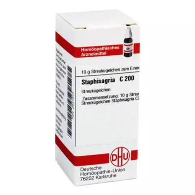 STAPHISAGRIA C 200 kugler, 10 g