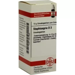 STAPHISAGRIA D 3 kugler, 10 g