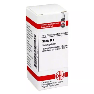 STICTA D 4 kugler, 10 g