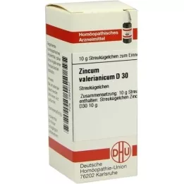 ZINCUM VALERIANICUM D 30 kugler, 10 g