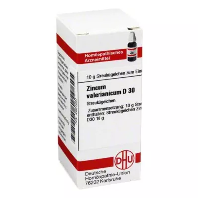 ZINCUM VALERIANICUM D 30 kugler, 10 g