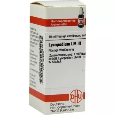 LYCOPODIUM LM III Fortynding, 10 ml