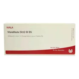 MANDIBULA feti GL D 5 ampuller, 10X1 ml