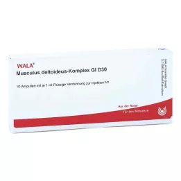 MUSCULUS DELTOIDEUS Complex GL D 30 fiole, 10X1 ml