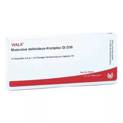 MUSCULUS DELTOIDEUS Complex GL D 30 fiole, 10X1 ml