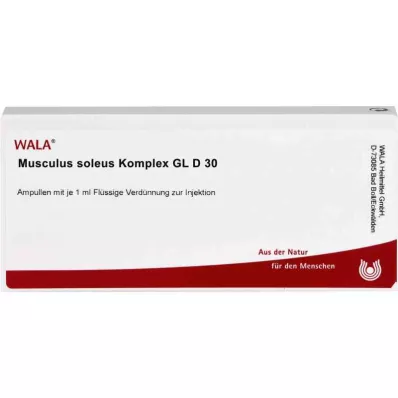 MUSCULUS SOLEUS Kompleks GL D 30 ampuller, 10X1 ml MUSCULUS SOLEUS Kompleks GL D 30 ampuller, 10X1 ml