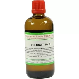 SOLUNAT Nr. 3 dråber, 100 ml