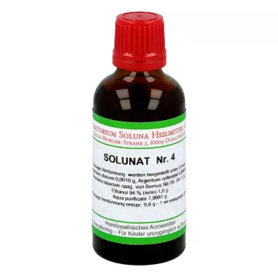 SOLUNAT Nr. 4 dråber, 50 ml