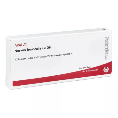 NERVUS FEMORALIS GL D 6 ampuller, 10X1 ml