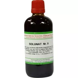 SOLUNAT Nr. 9 dråber, 100 ml