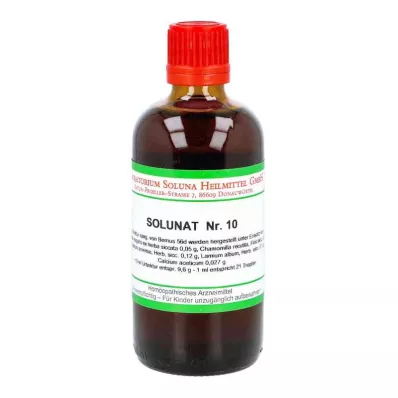 SOLUNAT Picături No.10, 100 ml
