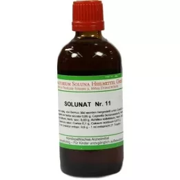 SOLUNAT Nr. 11 dråber, 100 ml