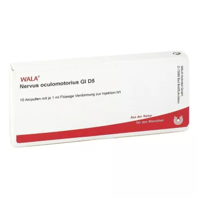 NERVUS OCULOMOTORIUS GL D 5 ampuller, 10X1 ml NERVUS OCULOMOTORIUS GL D 5 ampuller, 10X1 ml