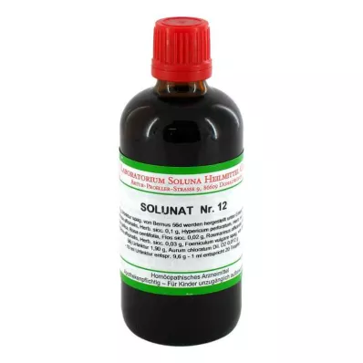 SOLUNAT Nr. 12 dråber, 100 ml