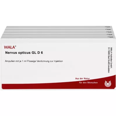 NERVUS OPTICUS GL D 6 ampuller, 50X1 ml