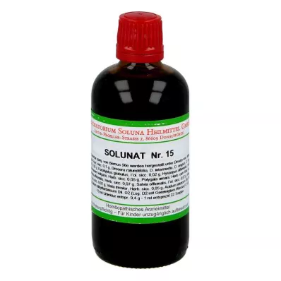 SOLUNAT Nr. 15 dråber, 100 ml