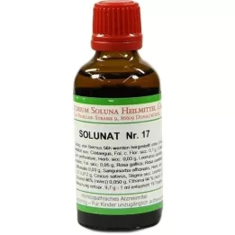 SOLUNAT Nr. 17 dråber, 50 ml