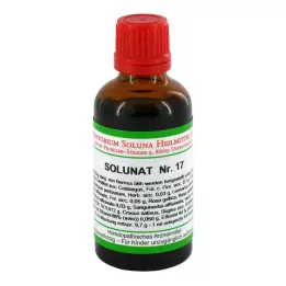 SOLUNAT Nr. 17 dråber, 50 ml