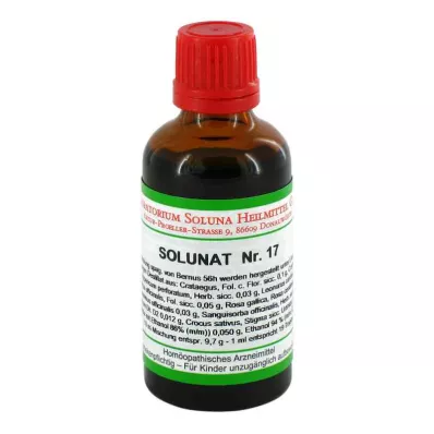 SOLUNAT Nr. 17 dråber, 50 ml