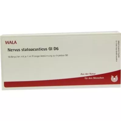 NERVUS STATOACUSTICUS GL D 6 ampuller, 10X1 ml