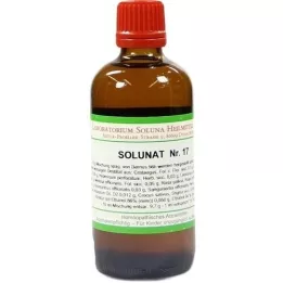 SOLUNAT Nr. 17 dråber, 100 ml