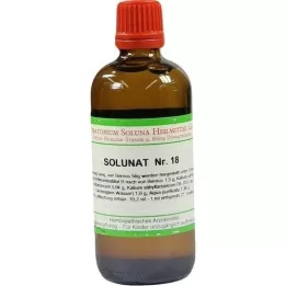 SOLUNAT Nr. 18 dråber, 100 ml