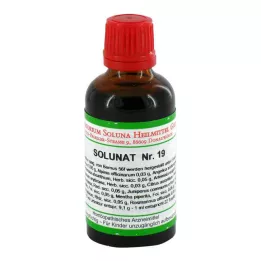 SOLUNAT Nr. 19 dråber, 50 ml