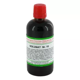 SOLUNAT Nr. 19 dråber, 100 ml